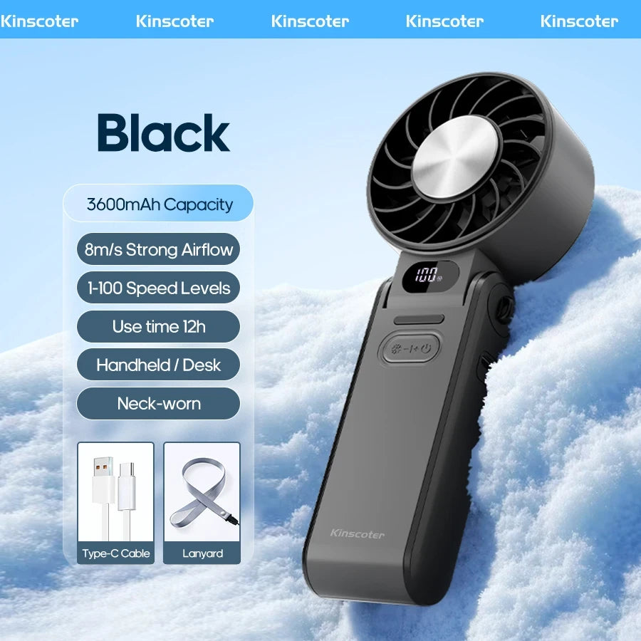 Portable Handheld Turbo Fan
